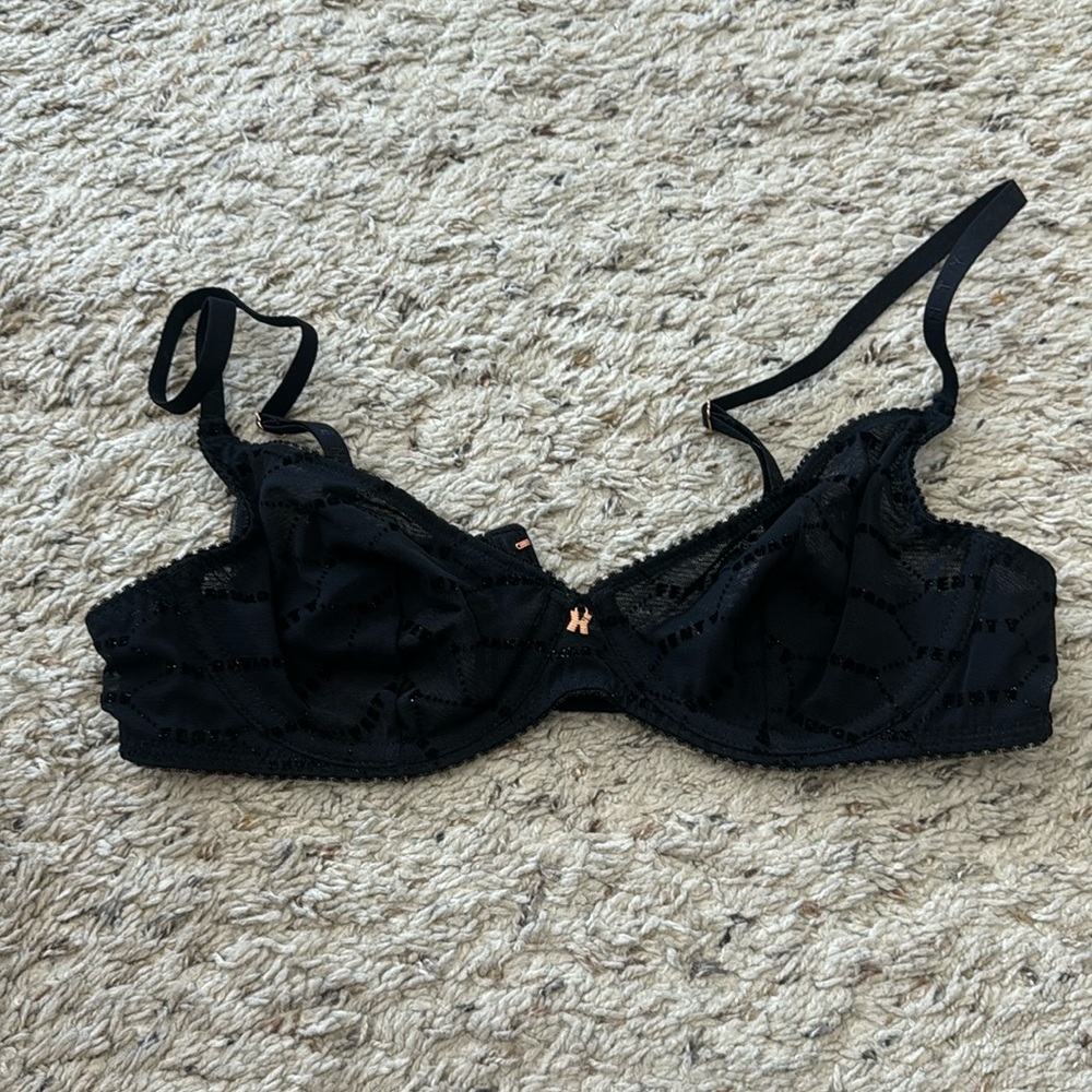 Savage x fenty mesh see through bralette